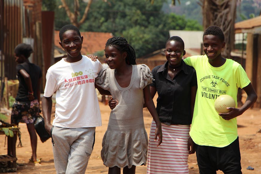 Jauhara en haar vriendengroep