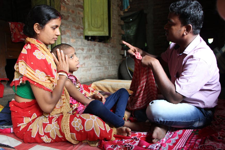 Sayantani en fysiotherapeut