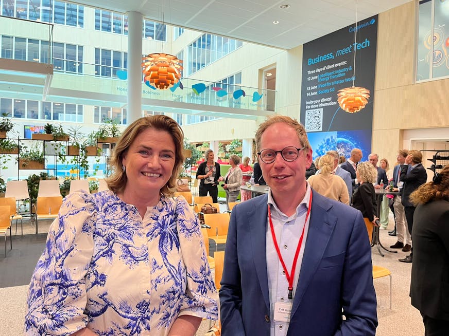 Karien van Gennip en Erik Ackerman